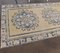 2x4 Vintage Turkish Oushak Oriental Yellow Handmade Doormat 4