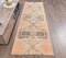 Tapis de Couloir Oushak Orange Fait Main 3x10 Vintage, Turquie 1