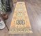 3x12 Vintage Turkish Oushak Handmade Wool Runner Rug 1