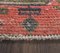3x9 Vintage Turkish Oushak Handmade Wool Runner Rug in Orange 4