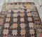 Tappeto Kilim Oushak vintage in lana fatta a mano, Austria, Immagine 6