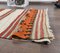 3x14 Vintage Turkish Oushak Handmade Wool Kilim Runner Rug 6