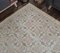 Tapis Oushak 6x10 Vintage Fait Main en Laine Florale, Turquie 7