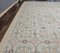 6x10 Vintage Turkish Oushak Handmade Wool Floral Carpet, Image 4