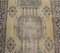 4x12 Antique Turkish Oushak Handmade Wool Runner Rug in Pastel 6