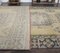 Tapis de Couloir 4x12 Antique Oushak Fait Main en Laine 7