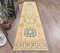 3x12 Vintage Turkish Oushak Handwoven Wool Hallway Runner 3