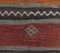 5x6 Vintage Turkish Oushak Handmade Wool Kilim Area Rug, Image 6