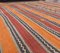 Tappeto Kilim Oushak vintage fatto a mano, lana, 5x6, Immagine 3