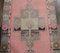 3x12 Antique Turkish Oushak Handmade Wool Runner Rug in Pastel 6