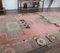 3x12 Antique Turkish Oushak Handmade Wool Runner Rug in Pastel 4