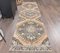 Tapis de Couloir Oushak 3x12 Vintage Fait Main en Laine Orange 2