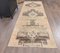 4x10 Vintage Turkish Oushak Handmade Wool Runner Carpet, Image 1