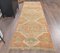 3x11 Vintage Turkish Oushak Handmade Wool Runner Carpet 1