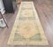 Tapis de Couloir 3x14 Antique Oushak Fait à la Main en Laine, Turquie 1