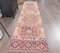 3x11 Vintage Turkish Oushak Hand Woven Red Wool Hallway Runner, Image 2