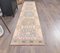 Tapis de Couloir 3x12 Vintage Oushak Fait Main en Laine, Turquie 2