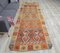 Handgemachter 4x12 türkischer Vintage Kilim Ouschak Teppich aus handgewebter Wolle 2