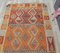 Handgemachter 4x12 türkischer Vintage Kilim Ouschak Teppich aus handgewebter Wolle 6