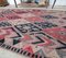 3x10 Vintage Turkish Oushak Hand-Knotted Wool Diamond Runner 5