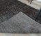 Tapis Oushak 3x10 Vintage en Laine Noire Fait Main Massif 6