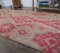 3x8 Vintage Turkish Oushak Handmade Wool Runner Rug, Image 5