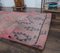 2x9 Vintage Turkish Oushak Hand-Knotted Pink Wool Runner 7