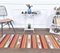 Tappeto Kilim Runner 2x13 vintage fatto a mano, Polonia, Immagine 2