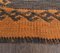 2x7 Vintage Turkish Oushak Handmade Wool Kilim Runner Rug, Image 5