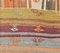 3x5 Türkischer Vintage Kilim Ouschak Handgewebter Flachgewebe Teppich aus Wolle 6