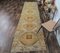 3x13 Vintage Turkish Oushak Handmade Wool Runner Carpet 2