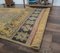 Türkischer Vintage Oushak Vintage Läufer Teppich aus Gelbem Wolle 3x12 7