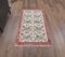 3x5 Handgemachter türkischer Vintage Oushak Teppich aus Wolle mit floralem Muster 3