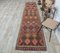 Tapis de Couloir Oushak 3x12 Vintage en Laine Orange Fait Main, Turquie 2