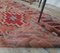 3x12 Vintage Turkish Oushak Hand-Knotted Light Red Wool Runner 6