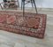 3x13 Vintage Turkish Oushak Hand-Knotted Red Wool Runner 4