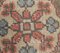 Orientalischer Mid-Century Teppich aus türkisblauem Wollstoff 7