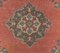 Orientalischer Mid-Century Teppich aus türkisblauem Wollstoff 6