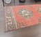 3x11 Vintage Turkish Oushak Handmade Wool Oriental Runner Rug, Image 4