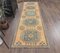 Tapis Oushak Vintage Fait à la Main Orange en Laine, Turquie, 3x11m 3