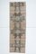 3x8 Vintage Turkish Oushak Handmade Wool Low Pile Rug, Image 1