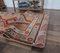 3x13 Vintage Turkish Oushak Hand-Knotted Red Wool Runner 7