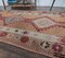 3x13 Vintage Turkish Oushak Hand-Knotted Red Wool Runner, Image 5