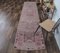 3x12 Vintage Turkish Oushak Hand-Knotted Berry Wool Runner, Image 2