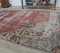 Alfombra de pasillo de lana Oushak turca vintage 3 x 10, Imagen 5