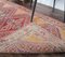 3x13 Vintage Turkish Oushak Hand-Knotted Runner in Red Wool, Image 6