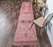 3x12 Vintage Turkish Oushak Red Runner in Hand-Knotted Wool, Image 2