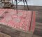 3x12 Vintage Turkish Oushak Red Runner in Hand-Knotted Wool 4