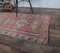 3x13 Vintage Turkish Oushak Hand-Knotted Pink Wool Runner 4