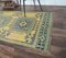 3x12 Vintage Turkish Oushak Runner Handmade in Hot Yellow Wool 4